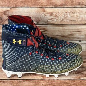 Under Armour Highlight MC LE 'USA' Football Cleats Men's Size 13.5 3025740-100